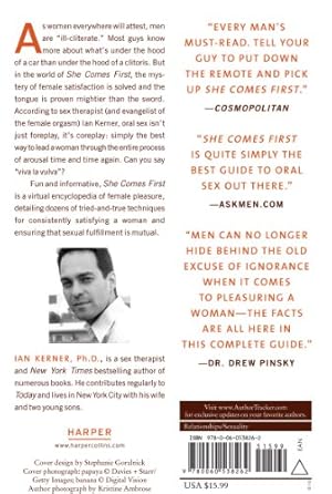 Seller image for She Comes First: The Thinking Man's Guide to Pleasuring a Woman (Kerner) for sale by -OnTimeBooks-