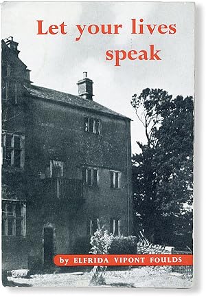 Bild des Verkufers fr Let Your Lives Speak: A Key to Quaker Experience zum Verkauf von Lorne Bair Rare Books, ABAA