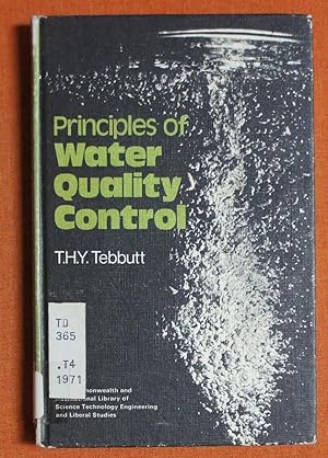 Seller image for Principles of Water Quality Control for sale by GuthrieBooks