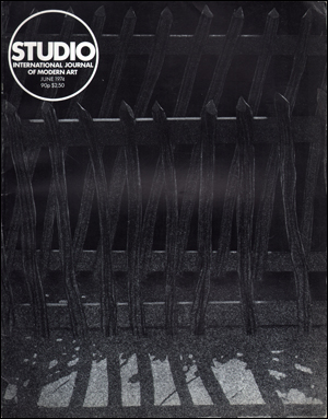 Image du vendeur pour Studio International Journal of Modern Art, Vol. 187, No. 967 (June 1974) mis en vente par Specific Object / David Platzker