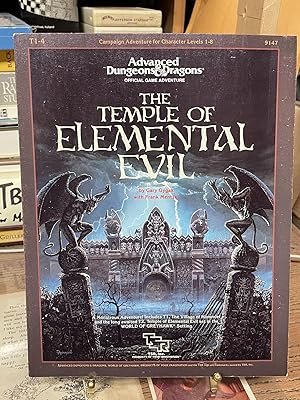 Imagen del vendedor de The Temple of Elemental Evil (Advanced Dungeons & Dragons) a la venta por Chamblin Bookmine