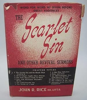 Image du vendeur pour The Scarlet Sin and Other Revival Sermons mis en vente par Easy Chair Books