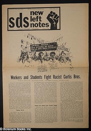 Seller image for SDS new left notes, vol. 5, no. 3 (Aug. 26, 1969) for sale by Bolerium Books Inc.