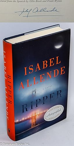 Seller image for Ripper. A Novel. Translated from the Spanish by Ollie Brock and Frank Wynne for sale by Bolerium Books Inc.