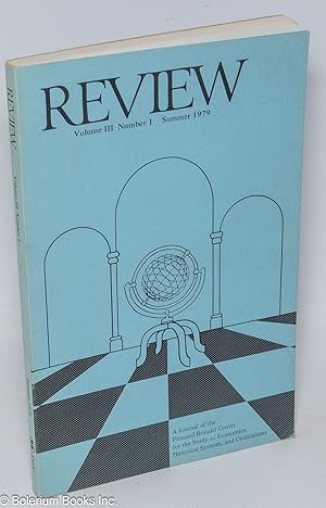 Seller image for Review: Vol. 3, No. 1, Summer 1979 for sale by Bolerium Books Inc.