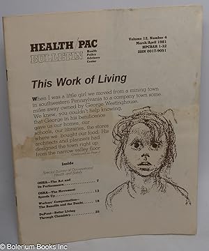 Health/PAC Bulletin - Health Policy Advisory Center. Volume 12, Number 4 March/April 1981