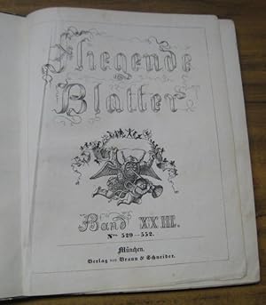 Image du vendeur pour FLIEGENDE BLTTER. Band XXIII (23), Nr. 529 - 552. mis en vente par Antiquariat Carl Wegner