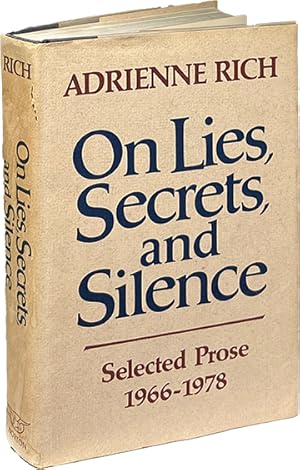 Image du vendeur pour On Lies, Secrets, and Silence; Selected Prose 1966-1978 mis en vente par Carpetbagger Books