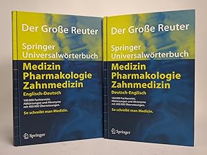 Der große Reuter - Springer Universalwörterbuch Medizin, Pharmakologie und Zahnmedizin Englisch-D...