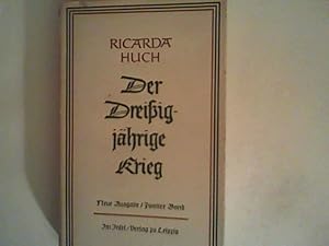 Bild des Verkufers fr Der Dreiigjhrige Krieg - Zweiter Band zum Verkauf von ANTIQUARIAT FRDEBUCH Inh.Michael Simon