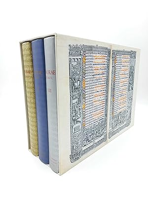 Horae B.M.V. - 158 Stundenbuchdrucke der Sammlung Bibermühle. 1490-1550. 3 Bände im Schuber (komp...