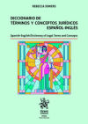 Imagen del vendedor de Diccionario de trminos y conceptos jurdicos espaol-ingls. Spanish-English Dictionary of Legal Terms and Concepts a la venta por AG Library