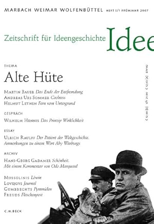 Thema: Alte Hüte: Entfremdung; Coolness; Untergrund Entfremdung, Coolness, Untergrund