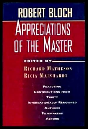 Seller image for APPRECIATIONS OF THE MASTER for sale by W. Fraser Sandercombe