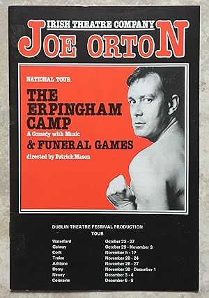 Imagen del vendedor de The Erpingham Camp, A Comedy with Music & Funeral Games (Theatre Programme) a la venta por Joe Collins Rare Books