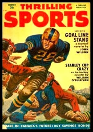 Seller image for THRILLING SPORTS - Volume 24, number 2 - Winter 1951 for sale by W. Fraser Sandercombe