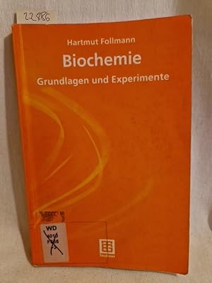 Immagine del venditore per Biochemie: Grundlagen und Experimente. (= Teubner-Studienbcher: Chemie). venduto da Versandantiquariat Waffel-Schrder