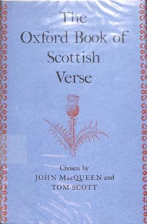 Imagen del vendedor de The Oxford Book of Scottish Verse (Oxford paperbacks) a la venta por WeBuyBooks