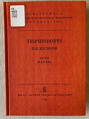 Triphiodorus Ilii Excidium. Edidit Henricus Livrea.