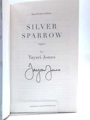 Imagen del vendedor de Silver Sparrow a la venta por World of Rare Books