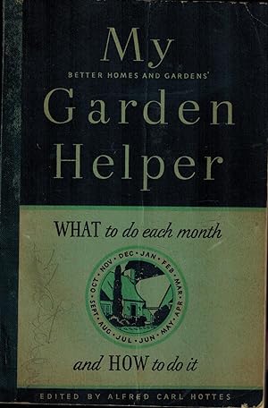 Seller image for My Garden Helper (Better Homes & Gardens) for sale by UHR Books