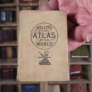 Mellin's Atlas of the World. >>RARE MINIATURE ATLAS<<