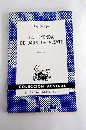 Imagen del vendedor de La leyenda de Jaun de Alzate a la venta por Alcan Libros