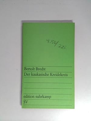 Seller image for der kaukasische kreidekreis for sale by Antiquariat Buchhandel Daniel Viertel