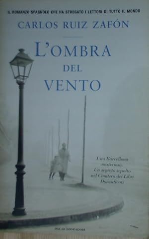 Seller image for L'ombra Del Vento for sale by Antiquariat Buchhandel Daniel Viertel