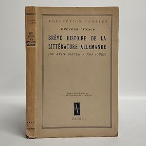 Seller image for Brve histoire de la littrature allemande: (Du XVIIIe sicle  nos jours) for sale by Libreria Equilibri Torino