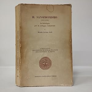 Il sansimonismo (1825-1830). Un'ideologia per lo sviluppo industriale