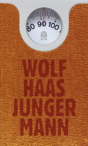 Imagen del vendedor de Junger Mann : Roman Wolf Haas a la venta por Antiquariat Buchhandel Daniel Viertel