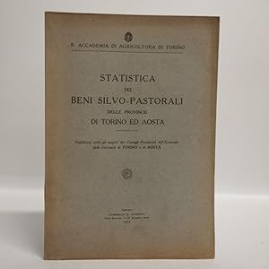 Statistica dei beni silvo-pastorali delle provincie di Torino ed Aosta