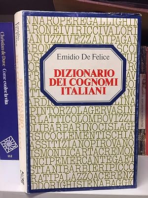 Dizionario dei cognomi italiani