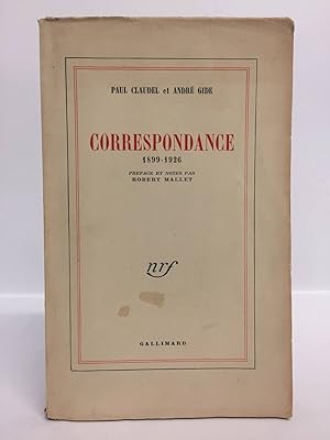 Correspondance 1899-1926