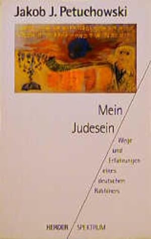 Seller image for Mein Judesein Wege und Erfahrungen eines deutschen Rabbiners for sale by Antiquariat Buchhandel Daniel Viertel