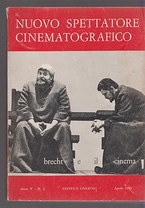 Il nuovo spettatore cinematografico. Brecht e il cinema.