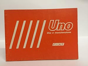 Fiat Uno. Uso e manutenzione