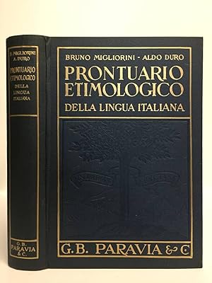 Prontuario etimologico della lingua italiana. Terza edizione