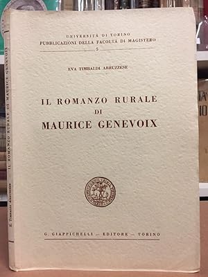 Il romanzo rurale di Maurice Genevoix.