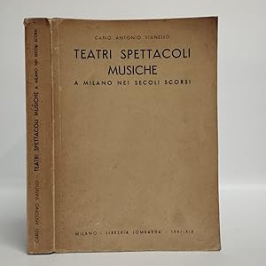 Teatri spettacoli musiche a Milano nei secoli scorsi