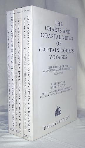 Seller image for The Charts and Coastal Views of Captain Cook's Voyages: The Voyage of the Endeavour,1768-1771, 1772-1775, 1776-1780 - 3 Volume Set for sale by Loudoun Books Ltd