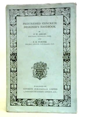 Seller image for Prestressed Concrete Designer's Handbook for sale by World of Rare Books