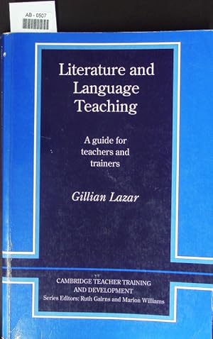 Seller image for Literature and language teaching. for sale by Antiquariat Bookfarm