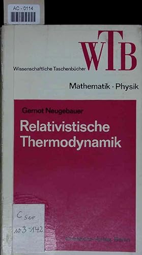 Relativistische Thermodynamik.