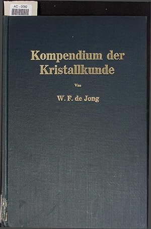 Kompendium der Kristallkunde.