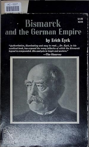 Bild des Verkufers fr Bismarck and the German Empire. zum Verkauf von Antiquariat Bookfarm