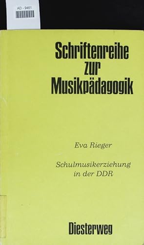 Seller image for Schulmusikerziehung in der DDR. for sale by Antiquariat Bookfarm