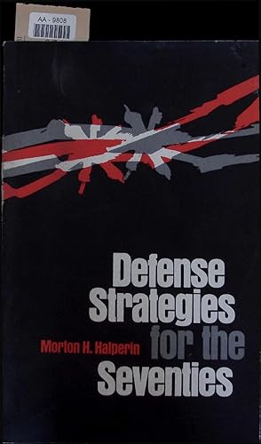 Bild des Verkufers fr Defense Strategies for the Seventies. AA-9808 zum Verkauf von Antiquariat Bookfarm