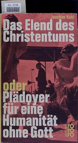 Bild des Verkufers fr Das Elend des Christentums oder Pldoyer fr eine Humanitt ohne Gott. zum Verkauf von Antiquariat Bookfarm